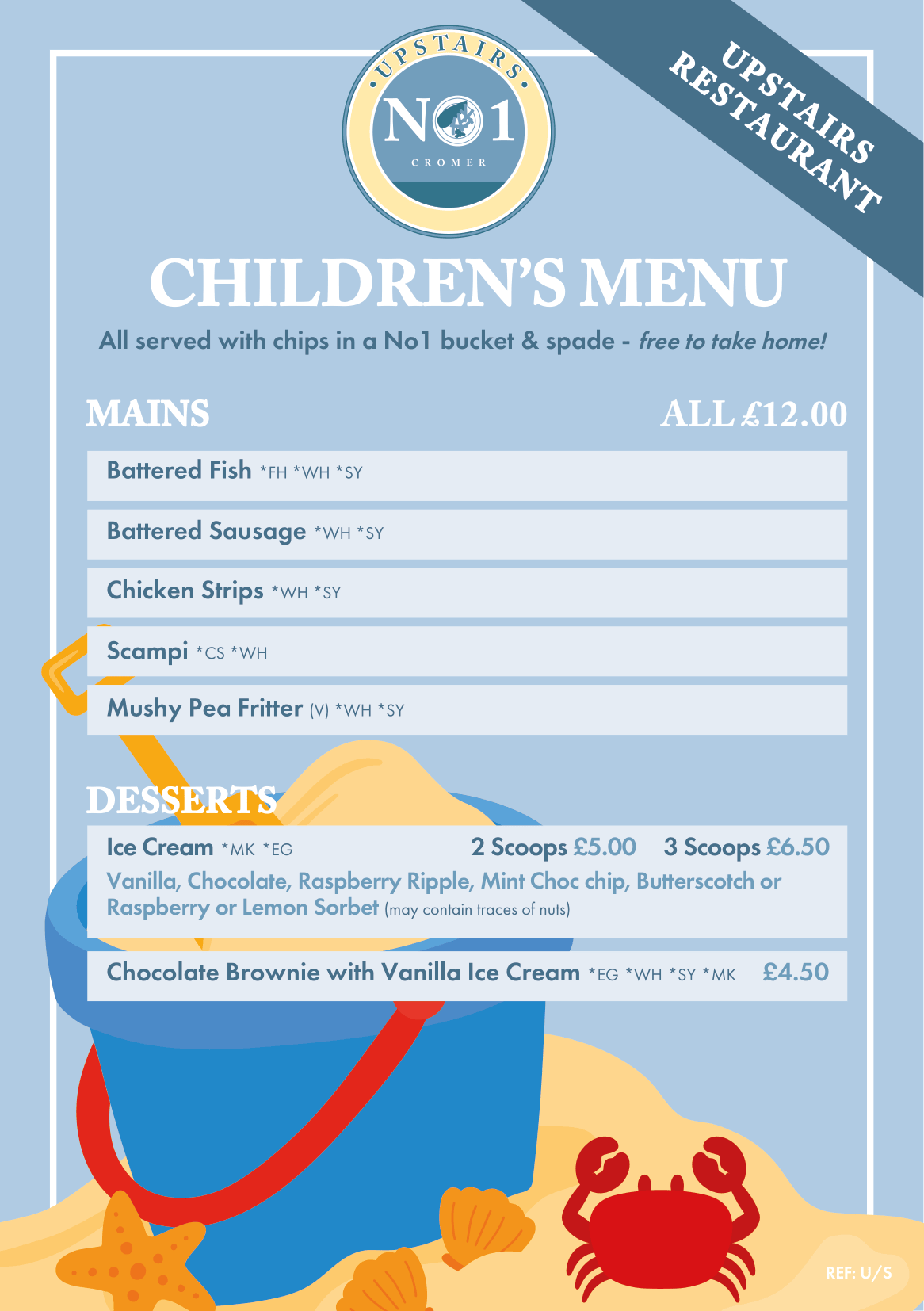 Kids Menu