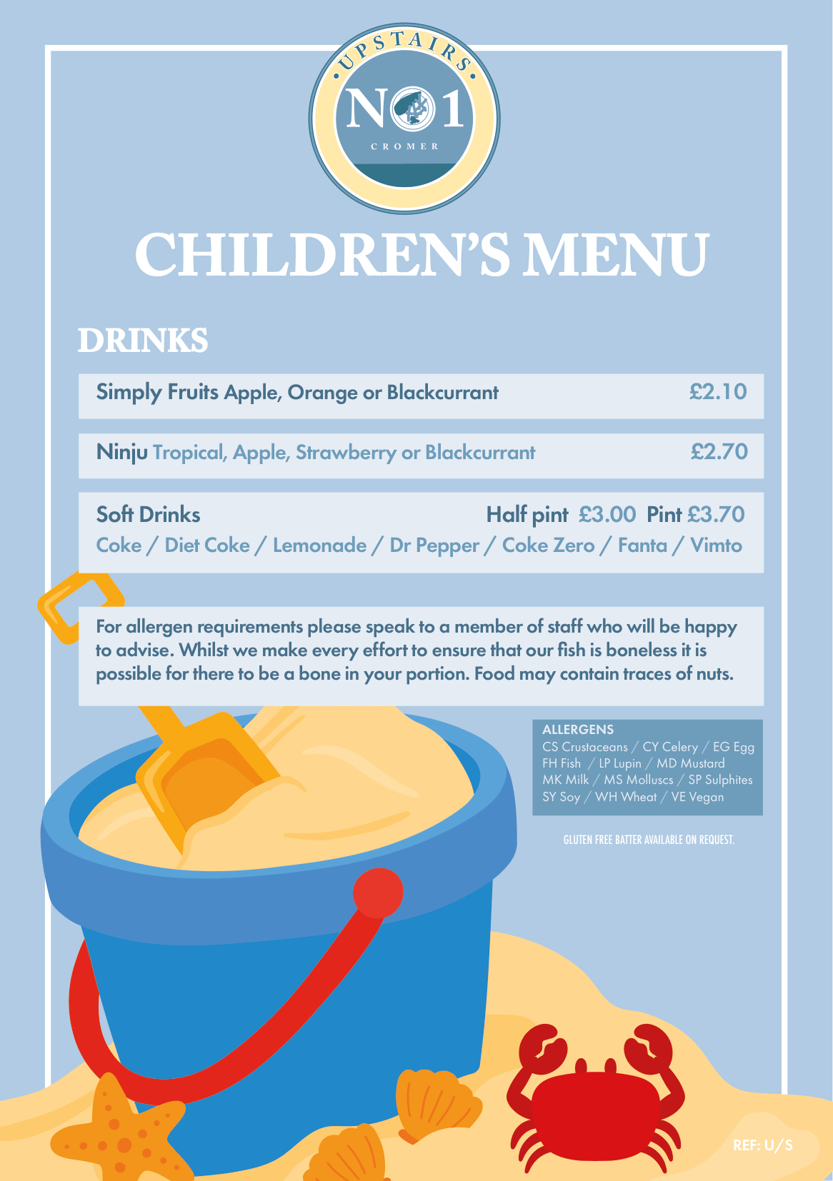 Kids Menu